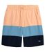 Maillot De Bain M024 Pour Hommes Bleu Rose 4F-1