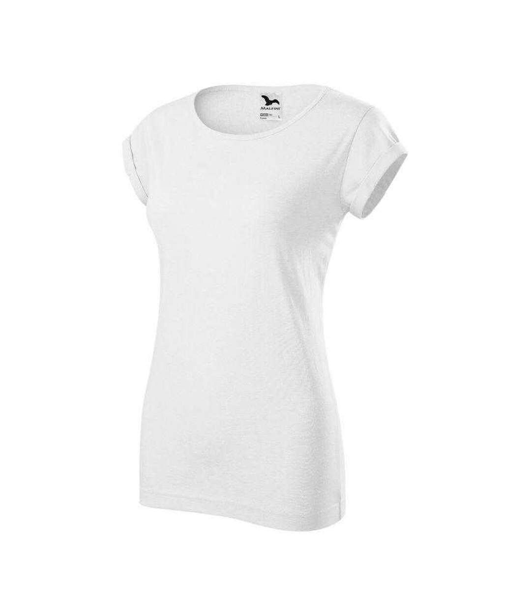 T-shirt Femme Blanc Malfini-3