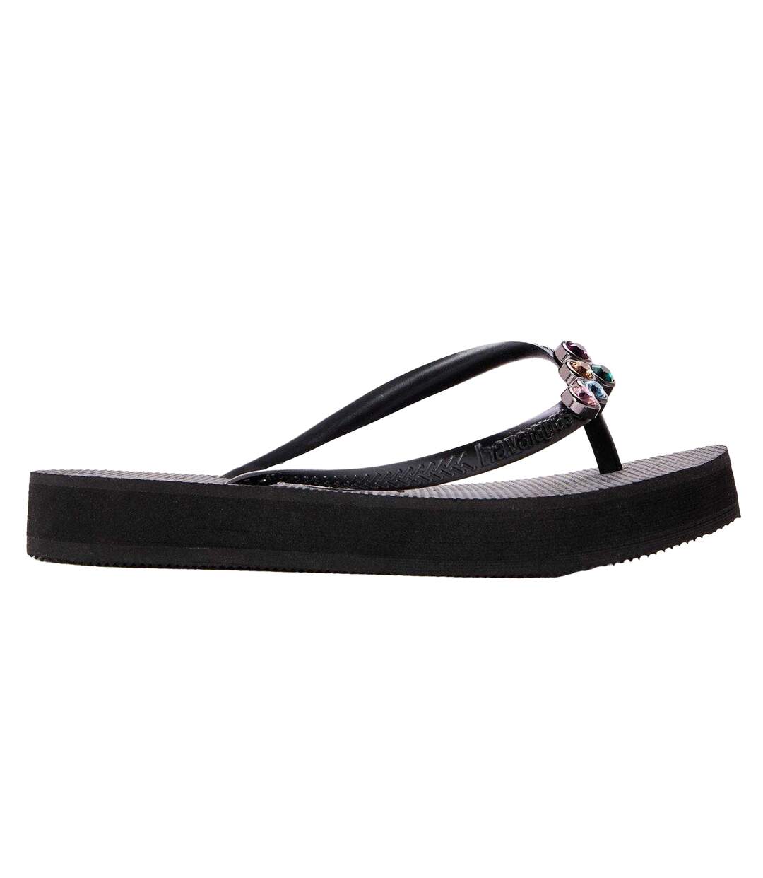 Tongs Motif/style Embelli Femme Noir Havaianas-1