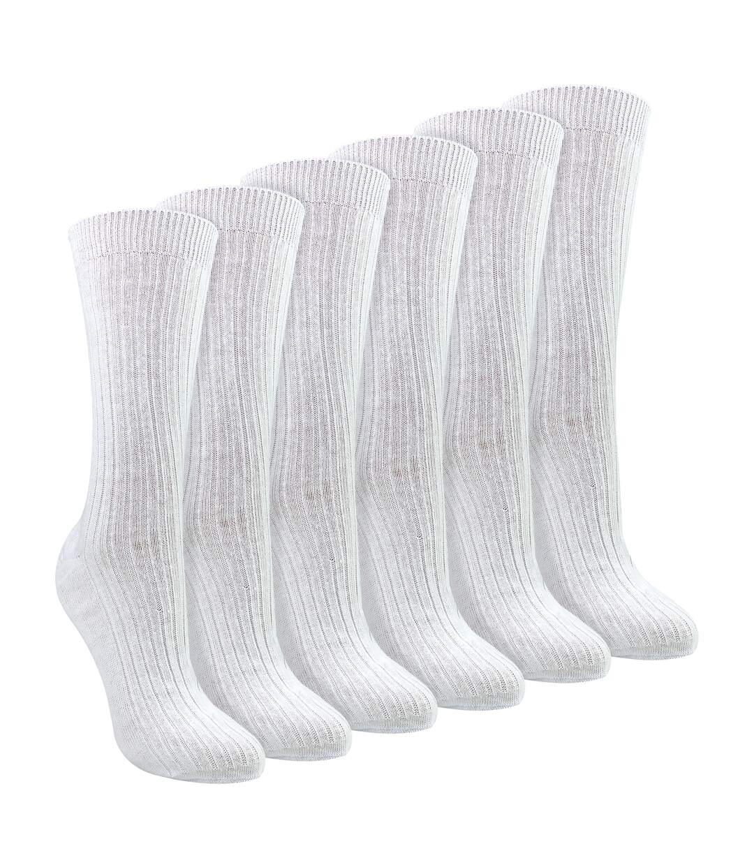 Sock Snob - Lot de 6 chaussettes douces 100 % coton pour femme-1