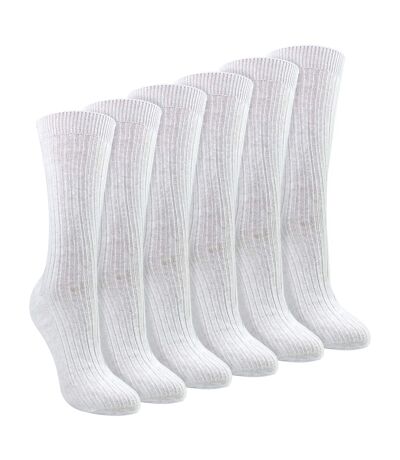 Sock Snob - Lot de 6 chaussettes douces 100 % coton pour femme