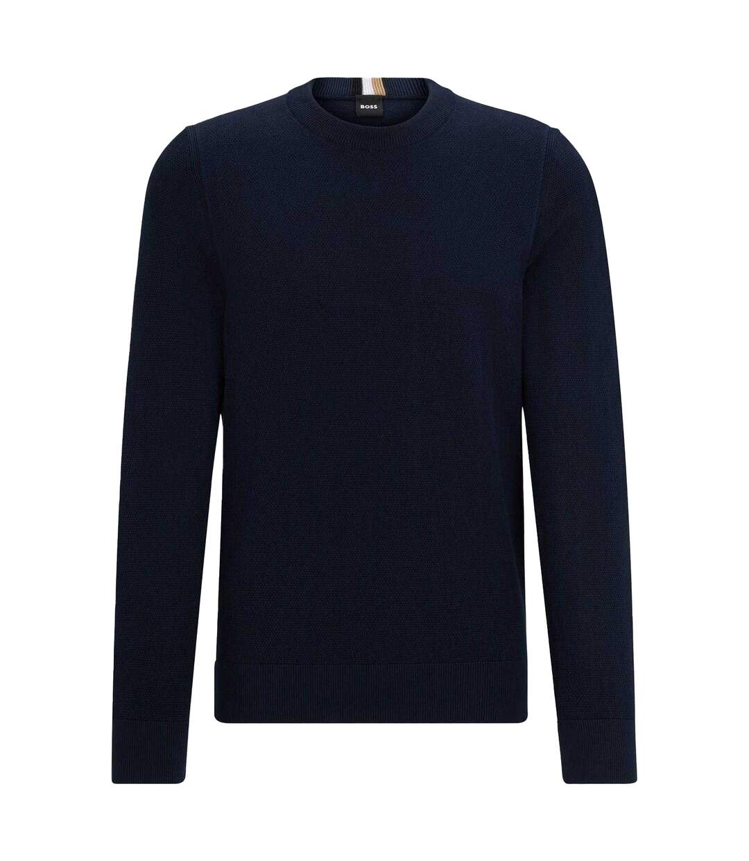 Pull Ecaio-p Homme Bleu Foncé Boss-1