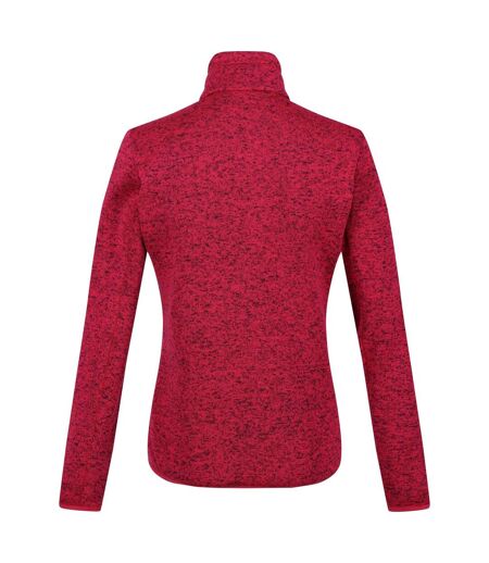 Regatta Womens/Ladies Newhill Marl Full Zip Fleece Jacket (Pink Potion) - UTRG8828