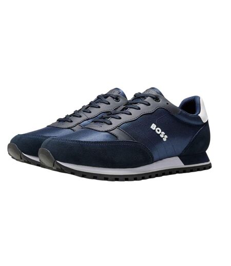 Womens/ladies Parkour Running Shoes Blue Hugo Boss