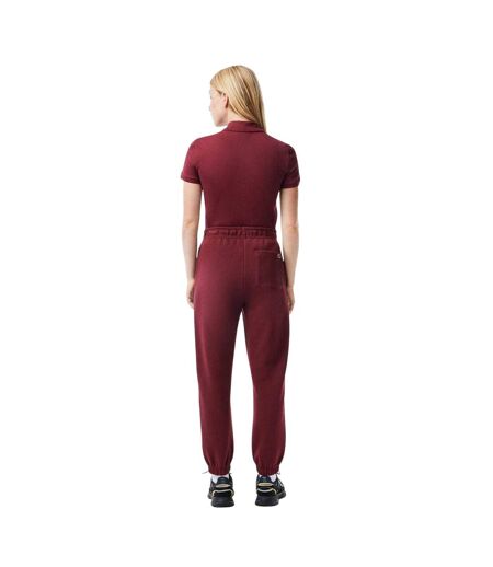 Pantalon De Jogging Femme Bordeaux Lacoste
