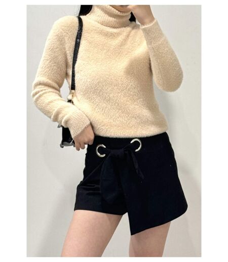 Pull col Roulé