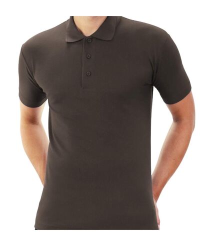 Polo manches courtes homme charbon Casual Casual