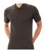 Classic mens pique polo charcoal Casual