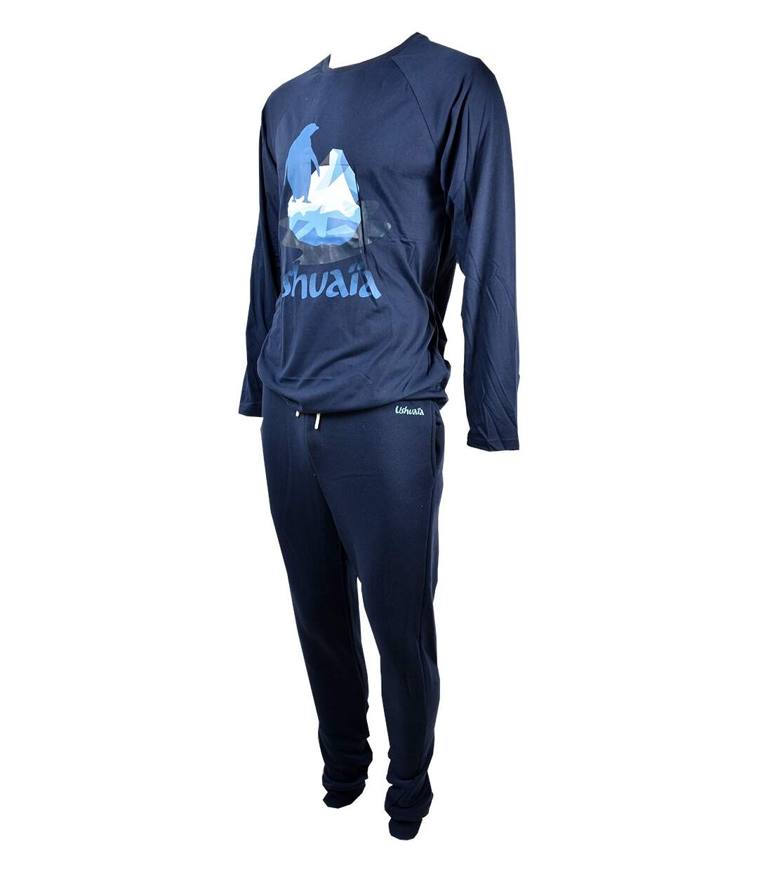 Pyjama Homme USHUAIA USHR013 MARINE-2