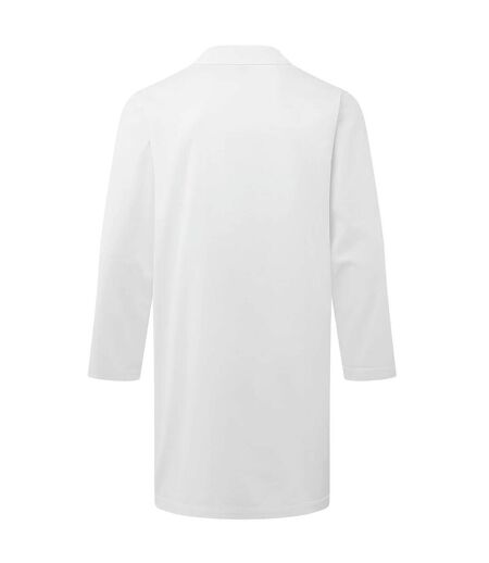 Mens Essential 3 Pocket Work Coat White Premier