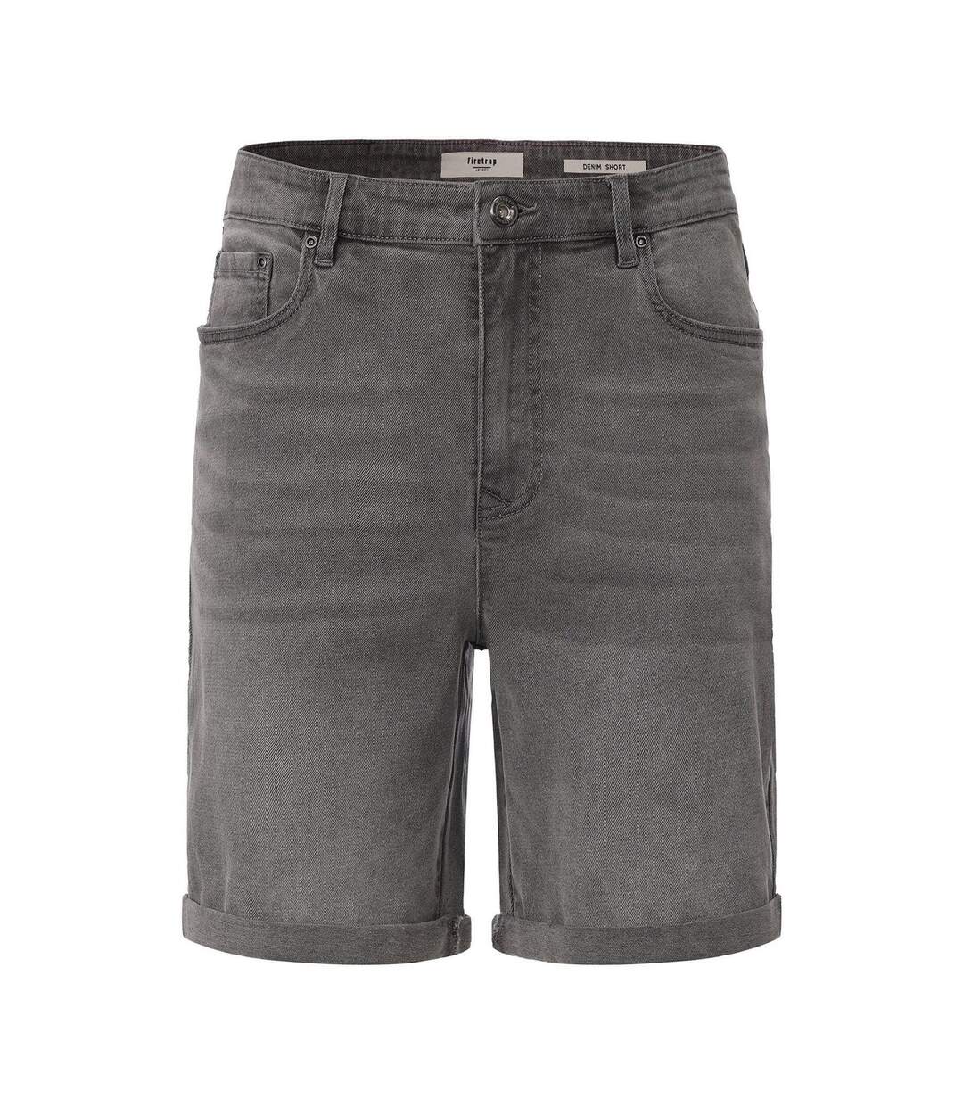 Short Homme Gris Firetrap-1