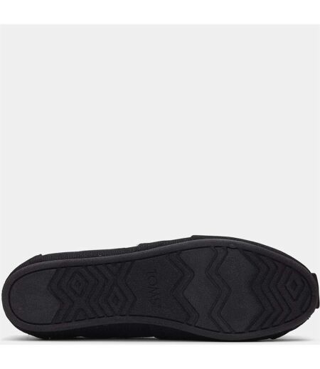 Mens Alpargata Classic Espadrilles Black Toms