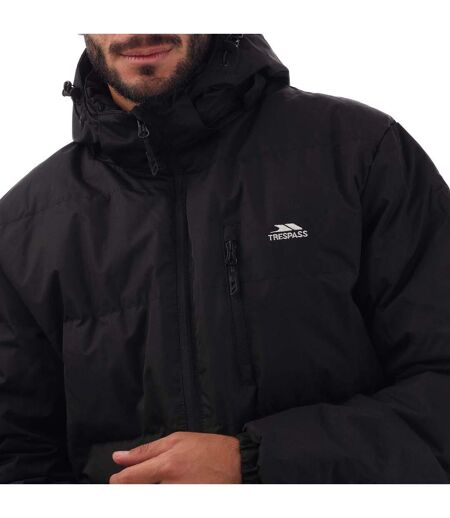 Doudoune Matelassée Locked Homme Noir Trespass