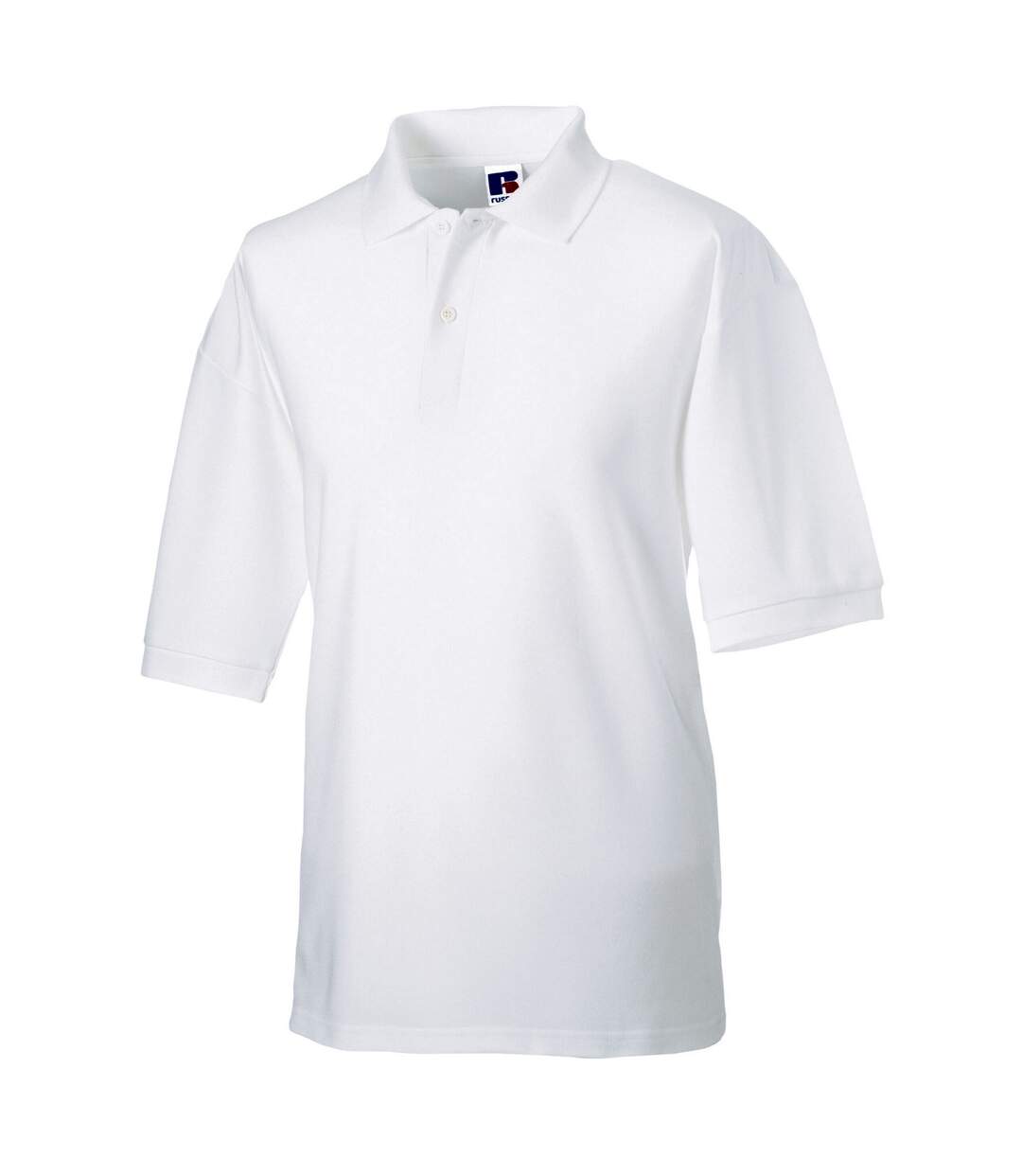 Polo homme blanc Russell Russell