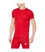 T-shirt De Sport Active Homme Rouge Stedman-1