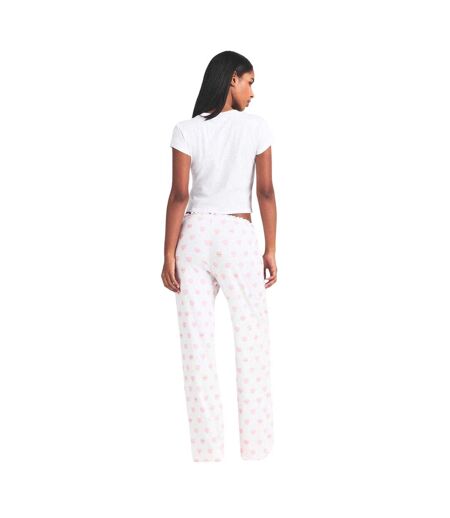 Bas De Pyjama Motif/style Cœurs Femme Blanc Skims