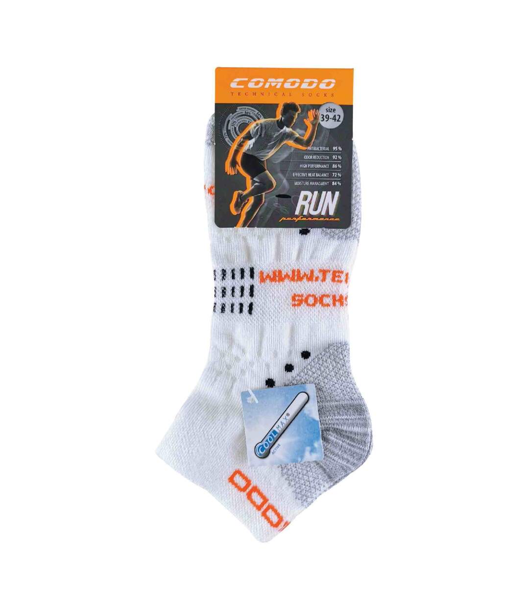 Chaussettes de Running Basses Techniques Coolmax-2