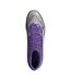 Mens League Print Firm Ground Football Boots Purple White Adidas-4