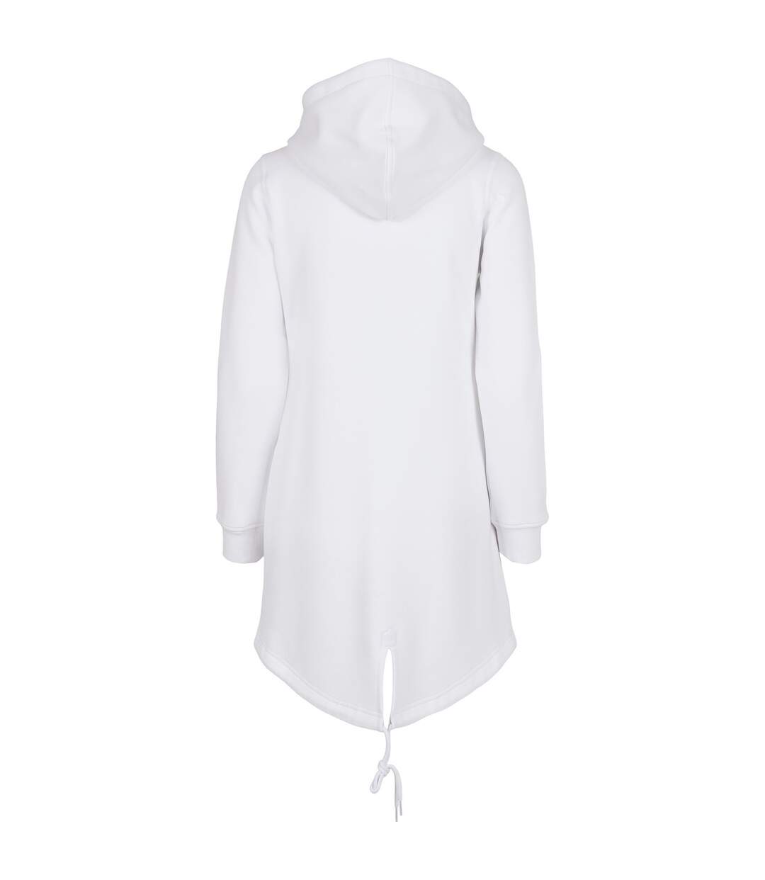 Parka Sweat Femme Blanc Build Your Brand-2