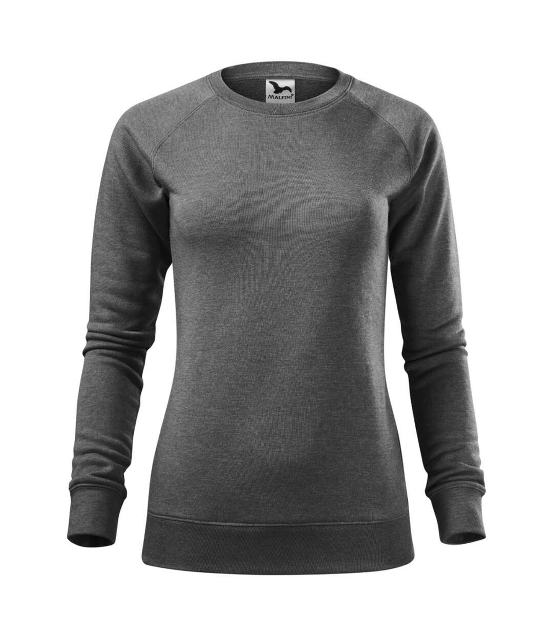 Sweat Merger Femme Gris Foncé Malfini-1