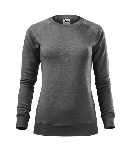 Sweat Merger Femme Gris Foncé Malfini