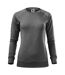 Sweat Merger Femme Gris Foncé Malfini-1