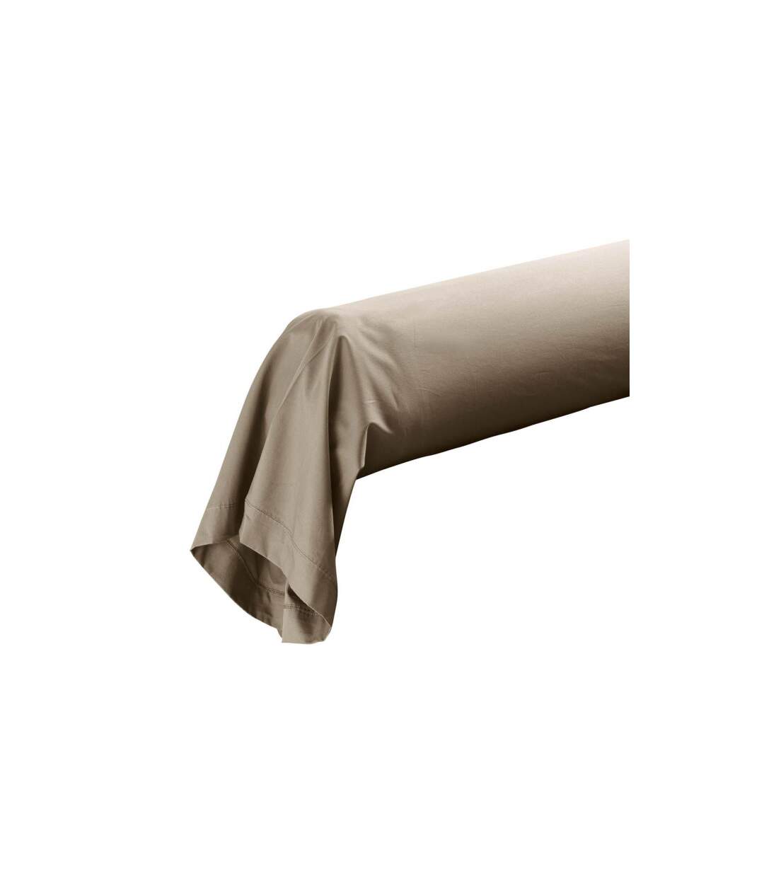 Taie de Traversin Percaline 85x185cm Sable-1