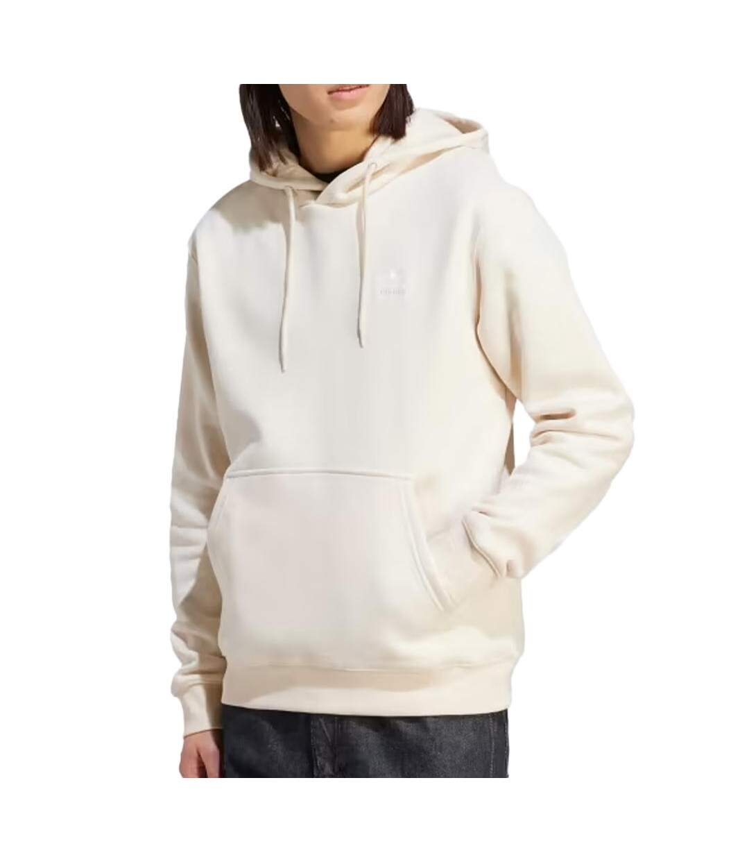 Sweat Capuche Biege Femme Adidas Essential Hoody - L-1