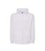 Veste À Capuche Motif/style Uni Adulte Blanc JHK-1