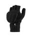 Ladies Cable Knit 2.3 Tog Thermal Winter Fingerless Converter Gloves-1