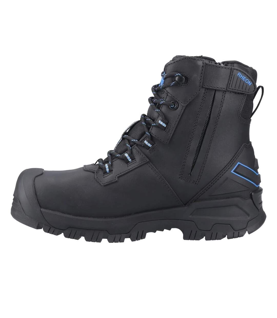 Bottines De Sécurité Rheon Met Homme Noir Amblers-3