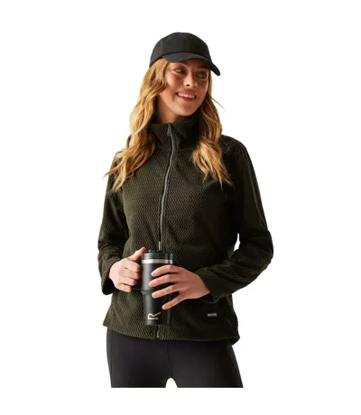 Veste Polaire Heidy Femme Kaki Foncé Regatta