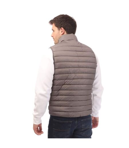 Mens wing gilet charcoal Jack And Jones
