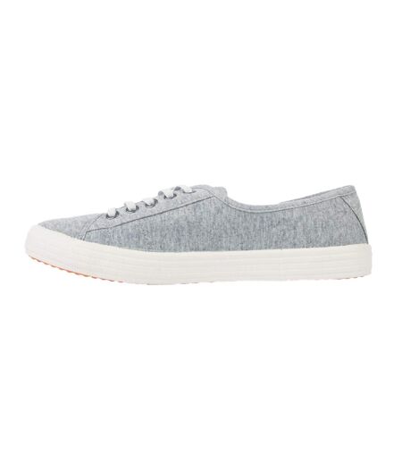 Womens/ladies Chow Chow Summer Jersey Pumps Light Grey Rocket Dog