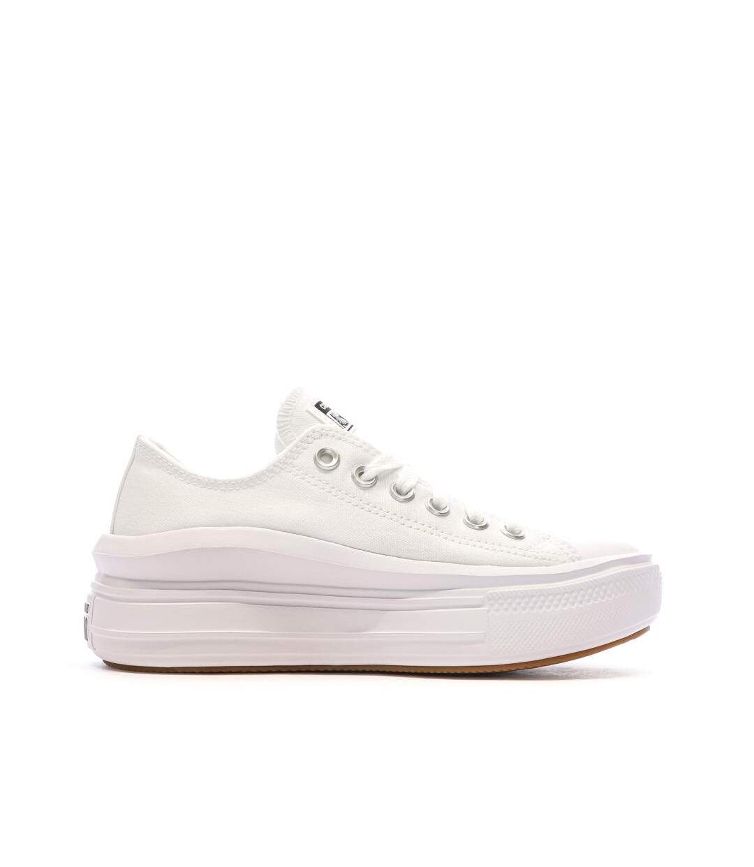 Baskets blanches femme converse ct all star move-2