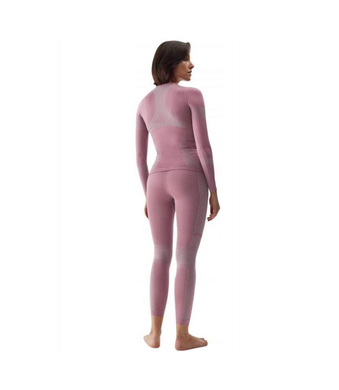Legging F116 Femme Rose 4F-3