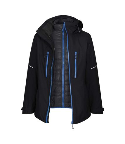 Mens x-pro evader iii jacket black/oxford blue Regatta