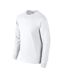 Gildan Unisex Adult Ultra Cotton Long-Sleeved T-Shirt (White) - UTRW9684