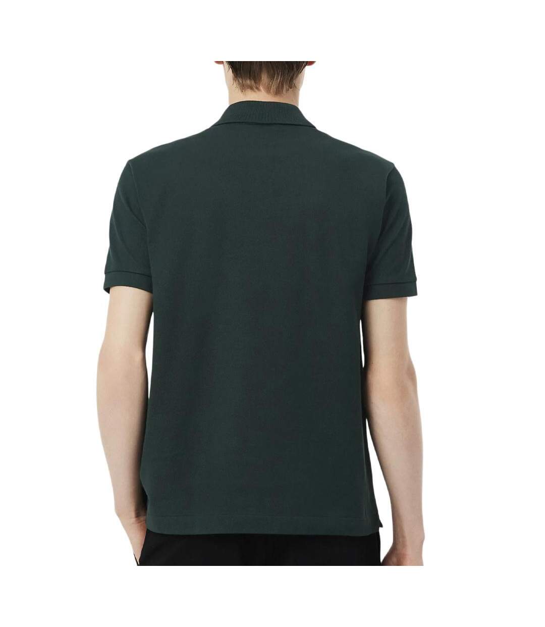 Polo vert foncé homme lacoste polo l.12.12-2