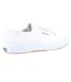 Unisex Adult 2750 Tumbled Leather Trainers White Superga-4