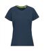 T-shirt Femme Bleu Foncé Stedman-1