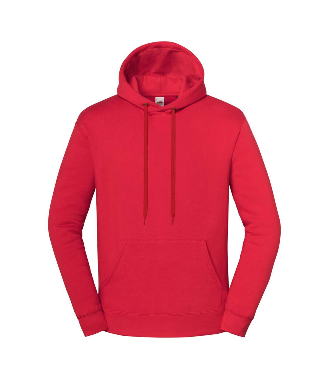 Sweat À Capuche Iconic Premium Homme Rouge Fruit Of The Loom-1