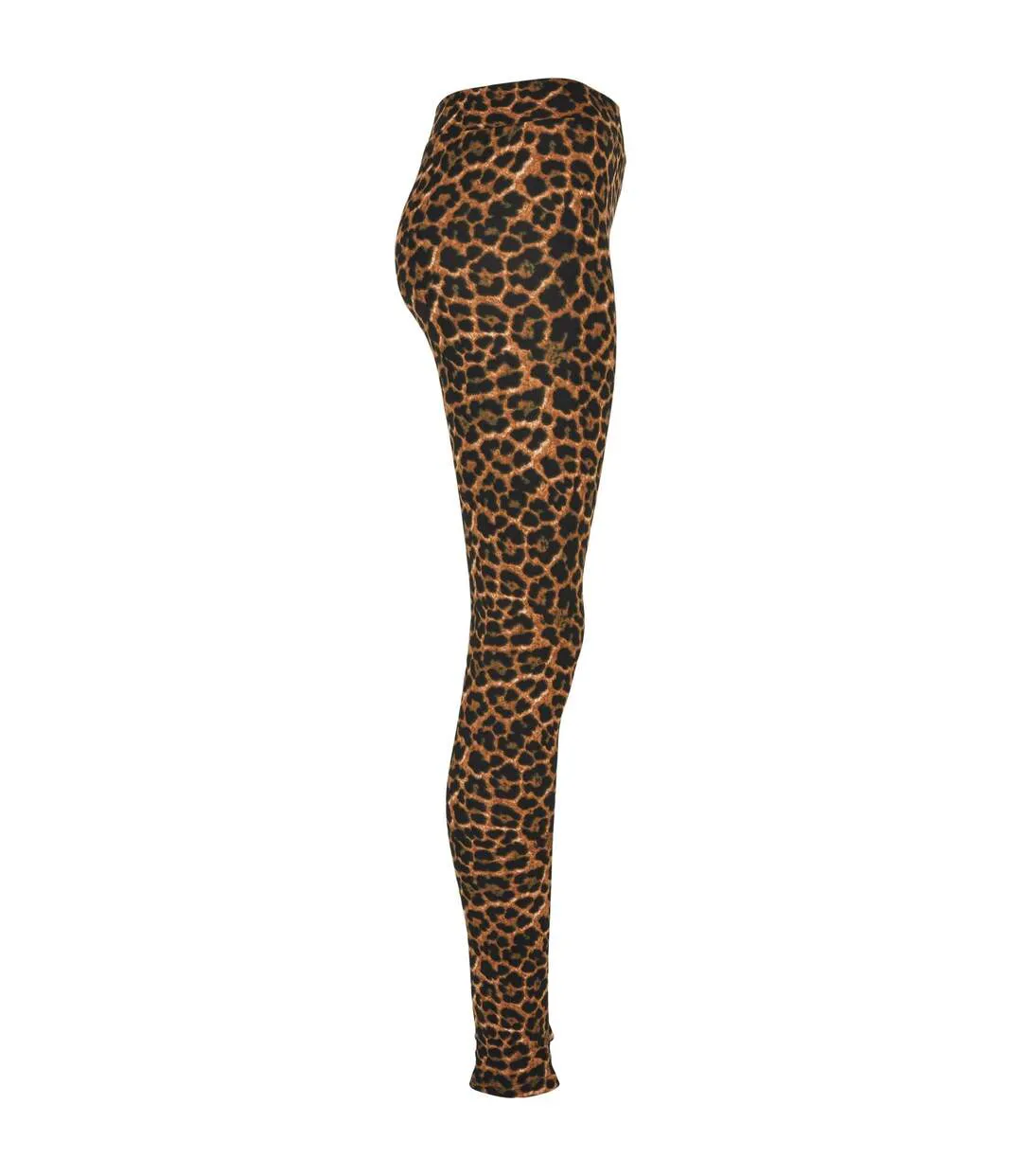 Legging Motif/style Imprimé Léopard Femme Foncé Urban Classics-4