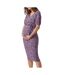 Robe Violette Femme Mamalicious Wanessa - L