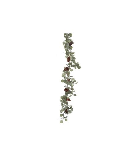 Guirlande de Noël design Eucalyptus et pin - L. 150 cm - Vert