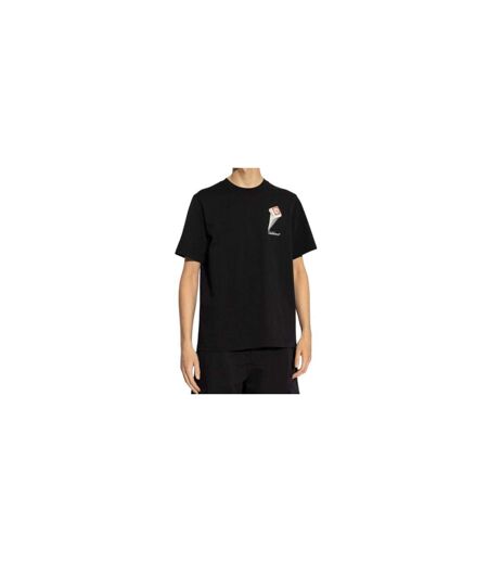 T-shirt Leaning Column Homme Noir Casablanca
