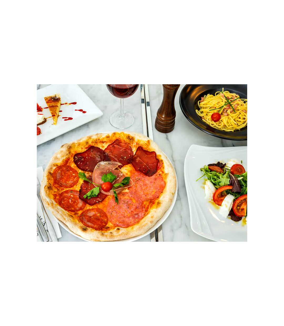 Plaisir gourmand : repas italien 3 plats au cœur de Paris - SMARTBOX - Coffret Cadeau Gastronomie-3