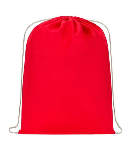 Bullet Oregon Cotton Premium Rucksack (Pack of 2) (Red) (17.3 x 12.6 inches)