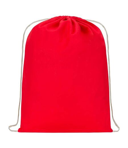 Bullet Oregon Cotton Premium Rucksack (Pack of 2) (Red) (17.3 x 12.6 inches)