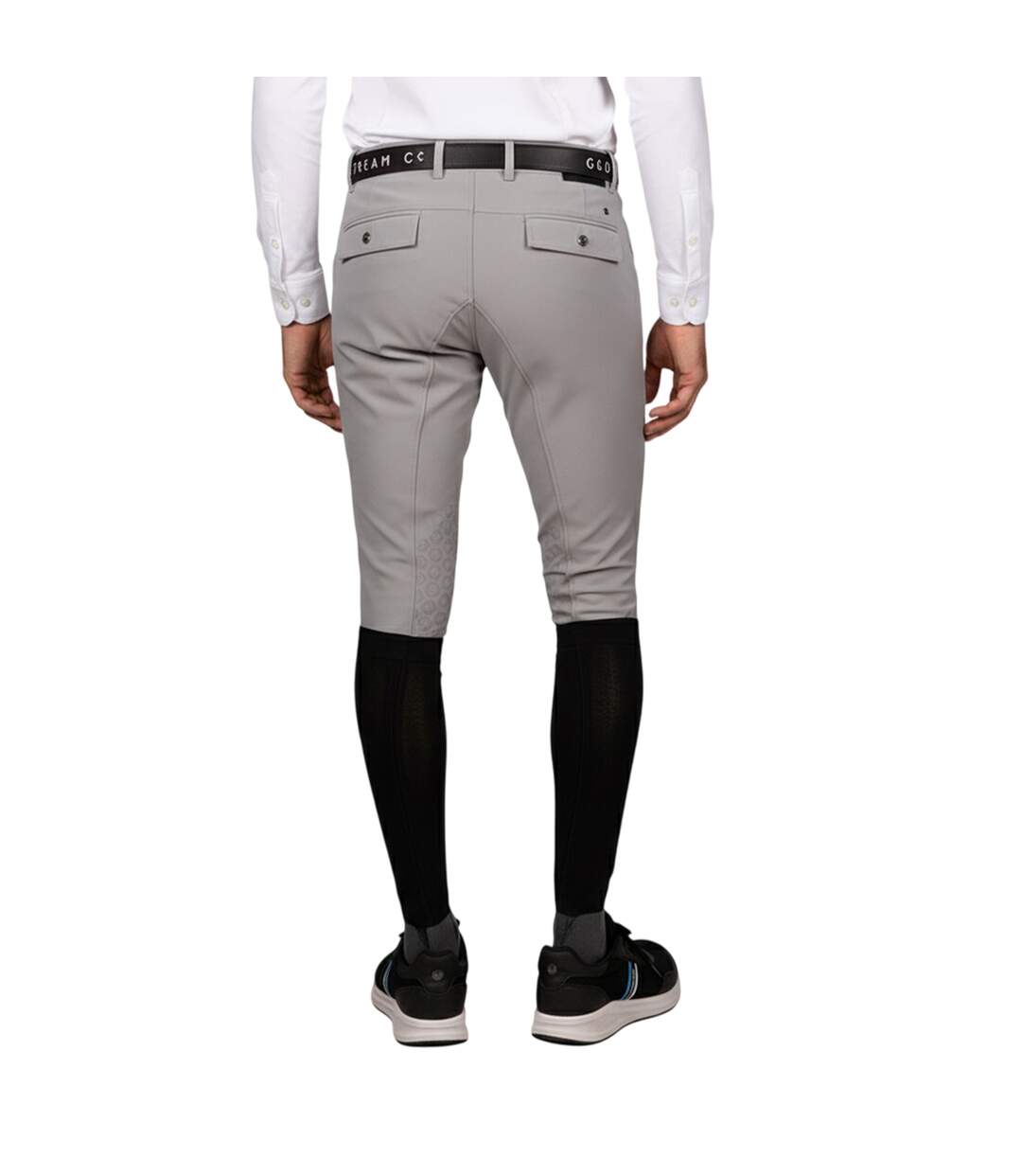Pantalon D'équitation Compétition Westfield Homme Gris Coldstream-2